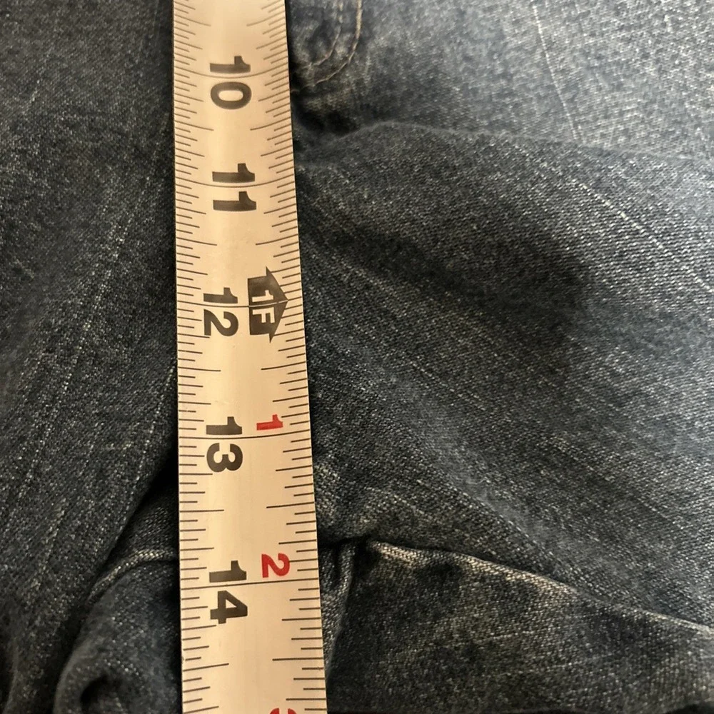 Vintage Wrangler Men's 36 Blue Denim Carpenter‎ Baggy Jorts Jeans